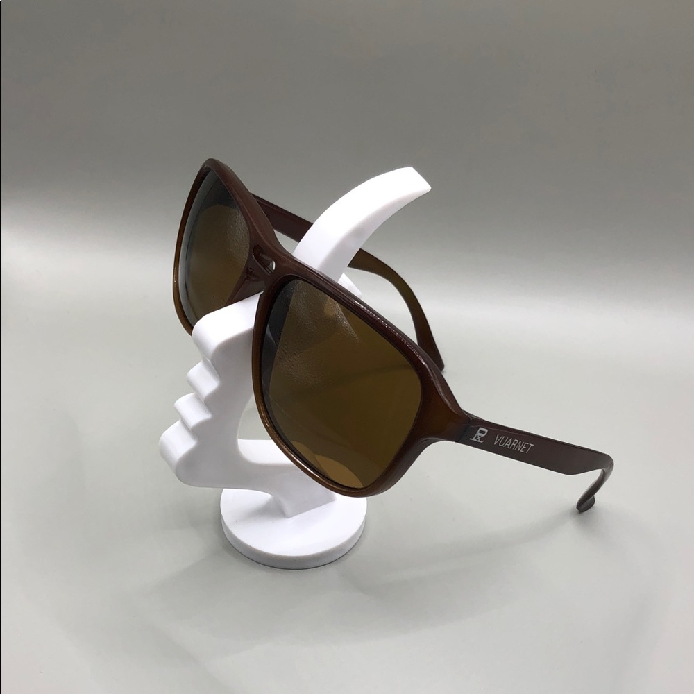Vuarnet 083 Brown Frame Lens Vintage Sunglasses France POUILLOUX-Unisex